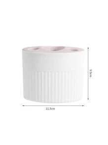 1pc Toothbrush Holder,Household Desktop Toothbrush Toothpaste Storage Rack, Plastic Toothbrush Holder Bathroom Organizer For,Desktop Toothbrush Holder For Toothpaste And Brushes, Can Be Used For Toothpaste And Toothbrush Storage In The Bathroom Home Bathroom Decor Fall Decor Back To School - Multicolor - View 11