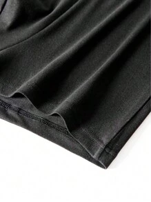5pcs/Pack Men's Solid Color Loose Boxer Briefs, Breathable & Stretchy Workout Shorts, Suitable For Casual, Beach & Swimwear