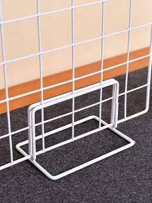 1pc Metal Display Stand For Grid Panels, Grid Display Rack, Grid Hold Base, Wall Grid Accessories, Picture Display Iron Decorative Rack, For Jewelry, School Artwork, Photo Exhibits