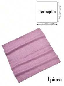 1/6pcs Linen Napkins, Soft & Smooth Linen Napkins, Can Be Folded Into Crown, Opera Fan, Triangle, Rose, French Pleats, Wine Glass Ear Shapes, Suitable For Room Decor, Dining Table Decor, Home Decor, Suitable For Festivals, Parties, Birthdays, Weddings And Dinners