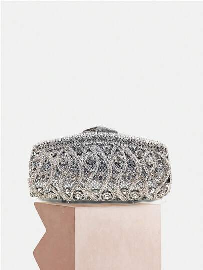 Túi xách lấp lánh, quyến rũ và thanh lịch, sang trọng tinh tế. Chiếc túi xách đính sequin lấp lánh này được tô điểm bằng pha lê, rực rỡ và sang trọng, thể hiện chất lượng cao cấp. Chiếc ví cầm tay dành cho nữ, được khảm đá quý, là sự lựa chọn hoàn hảo cho các cô gái dự tiệc, quý bà và cô dâu. Thích hợp cho các bữa tiệc, đám cưới, dạ hội, lễ hội và các dịp khác, có thể phối cùng váy cưới, trang phục dạ hội, váy dự tiệc, váy sinh nhật, v.v.