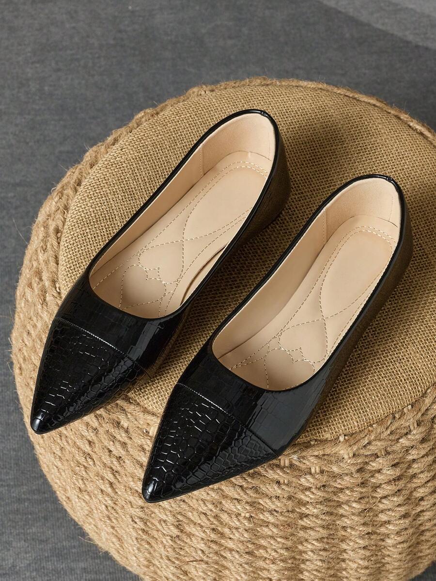 Bailarinas de punta para mujer con lentejuelas, patrón fruncido, adecuadas para baile de salón, fiesta, uso diario, exterior, oficina, cómodas, multicolor