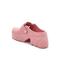 Pantuflas ligeras tipo slip-on de EVA para ducha - Rosa - Ver 2