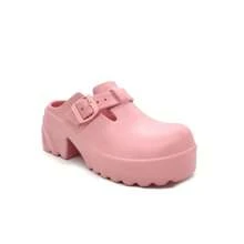Pantuflas ligeras tipo slip-on de EVA para ducha - Rosa - Ver 3