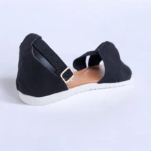 Women's Flat Sandal X Non-Slip Comfortable Flat Sandal Percata - 黑色 - 查看 3