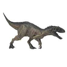 Vastatosaurus Rex Dinosaur Toy With Movable Jaw, Realistic Vrex Dinosaur Action Figure, Plastic Educational Toy, Animal Model For Collection Gift, Birthday Gifts - Bronze - View 6