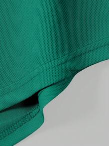 Men's Quick-Dry Breathable Sleeveless Workout Tank Top, Fitness & Running Training Shirt With Athletic Print