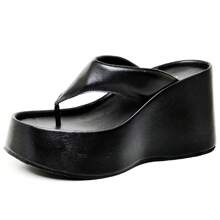 DUBUY 2100FG Women's Flip-Flop Sandal Clog - 黑色 - 查看 3