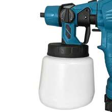 Professional Spray Sprayer With 3 Nozzles And Extra Battery 1000ml 21v Bivolt - Xanh đậm - Xem 1