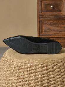 Bailarinas de punta para mujer con lentejuelas, patrón fruncido, adecuadas para baile de salón, fiesta, uso diario, exterior, oficina, cómodas, multicolor