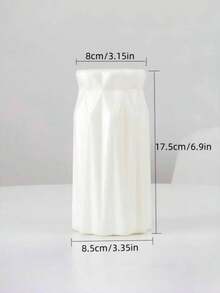 1 chiếc bình hoa trang trí màu trắng theo phong cách Scandinavia, thích hợp cho văn phòng, phòng ngủ, phòng ăn, nhà bếp, có thể dùng để trang trí hoa giả, không bị biến dạng hoặc phai màu, trang trí nhà cửa, bình hoa, đồ trang trí ở giữa bàn, trang trí bàn ăn, trang trí nhà cửa, trang trí nhà bếp, trang trí Halloween, trang trí phòng, trang trí Giáng sinh, trang trí tiệc, đồ thủ công trang trí, đồ trang trí bàn làm việc, đồ trang trí bàn, quà tặng tiệc, đồ trang trí Halloween, đồ trang trí Giáng sinh, quà tặng Halloween, quà tặng Giáng sinh. - Nhiều màu - Xem 2