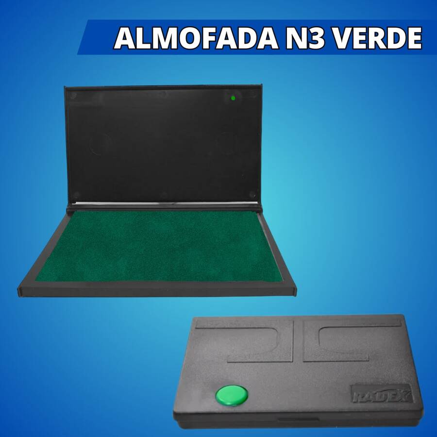 High Yield Refillable Ink And Stamp Pad - Choose Your Kit - Green P Cushion - View 1