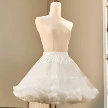 Lolita Petticoat For Daily Cosplay, Boneless Violent Soft Tulle Crinoline, Marshmallow Fluffy Skirt Underskirt Halloween