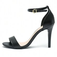 Klode Women's Sandals High Heel Thin Black Gisele Pelica Casual Original Comfortable - 黑色 - 查看 2