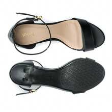 Klode Women's Sandals High Heel Thin Black Gisele Pelica Casual Original Comfortable - 黑色 - 查看 4