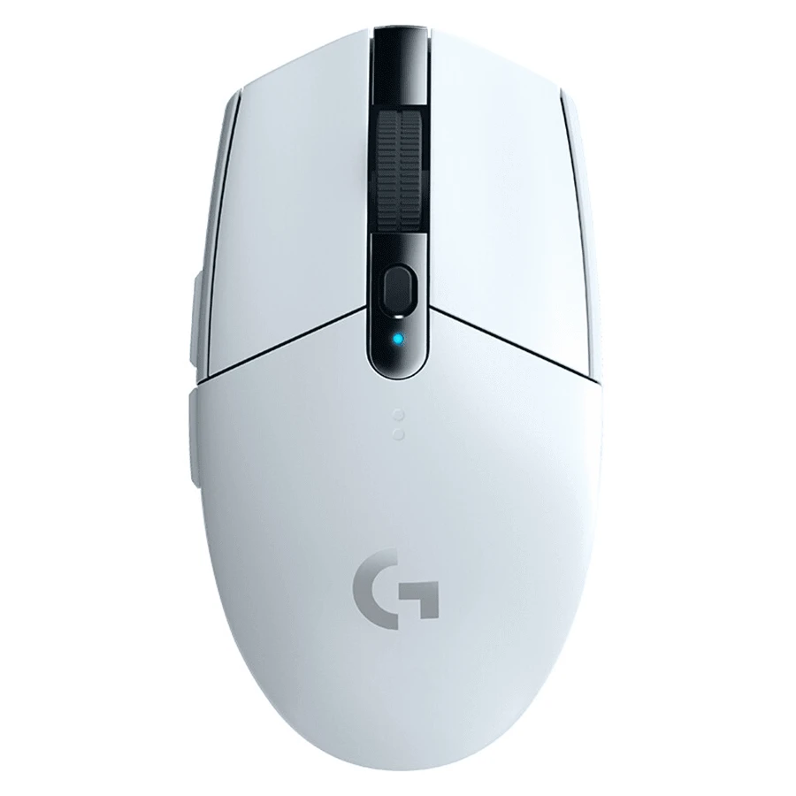 Logitech G304 Fashionable Wireless Mouse, Gaming Mouse, Lightweight Portable Ultra-Thin, Suitable For Laptop, Computer, Android Phone, Tablet, IPad, Multi-Device (White) - White - View 1