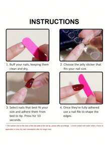 10 Móng Tay Giả Hình Hạnh Nhân Thủ Công, Thiết Kế Hoa Văn Nhật Bản Vẽ Tay Theo Phong Cách Chuyển Màu, Nghệ Thuật Làm Móng Cao Cấp [Thủ Công, Họa Tiết Trang Trí Ngẫu Nhiên, Thích Hợp Sử Dụng Hàng Ngày Hoặc Làm Quà Tặng] Móng Giả Dán, Phụ Kiện Làm Móng, Móng Tay Giả Thủ Công - Nhiều màu - Xem 7