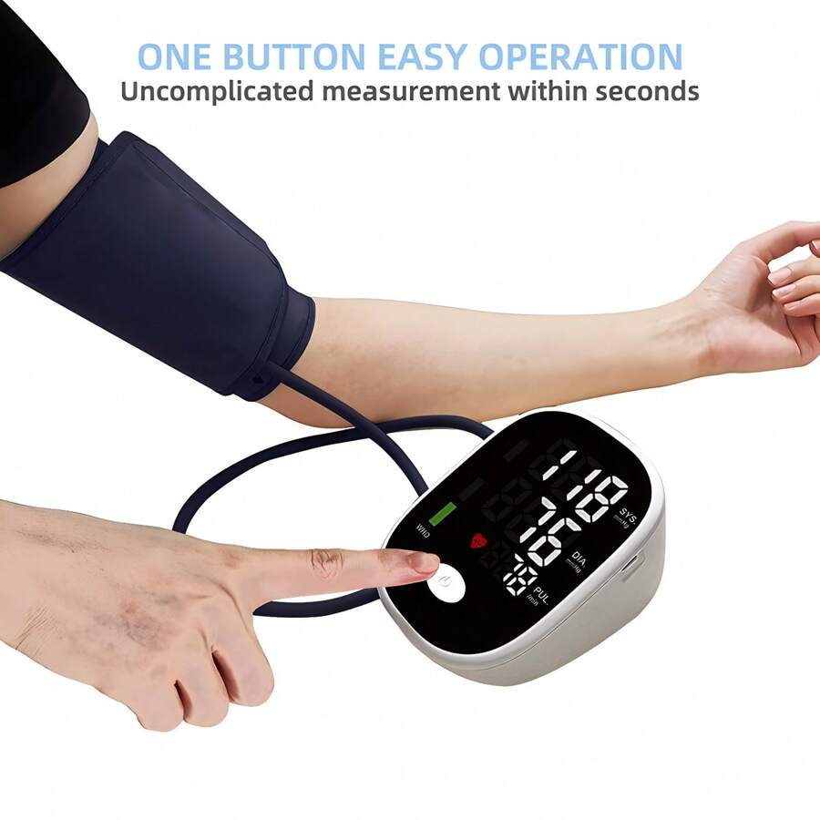 Portable Arm Blood Pressure Monitor Pressure Sensor Monitor BP