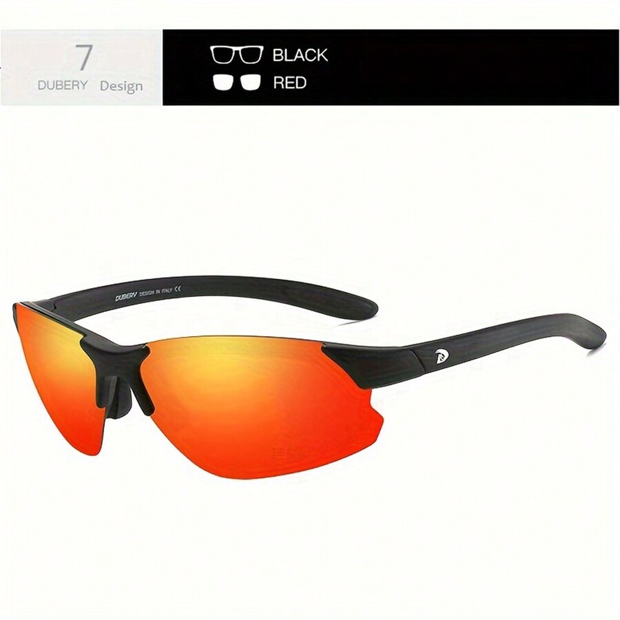 DUBERY DUBERY Polarized Fashion Glasses For Men And Women 8 Colors