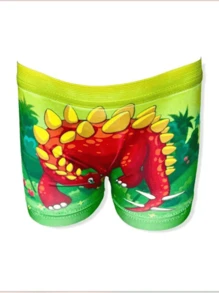Kit 10 Sublimated Children's Boxer Briefs Boys' Briefs Boys' Boxer Briefs Boys' Character Briefs - Nhiều màu - Xem 4