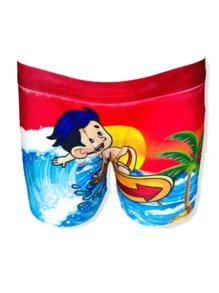 Kit 10 Sublimated Children's Boxer Briefs Boys' Briefs Boys' Boxer Briefs Boys' Character Briefs - Nhiều màu - Xem 2