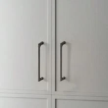 Fanruier 5 CHIẾC Tay nắm đồ nội thất màu đồng nâu cổ điển và màu niken cổ tối giản 96,128,160,192mm Khoảng cách tâm lỗ, tủ, ngăn kéo, tủ quần áo, tay nắm cửa - Nhiều màu - Xem 8