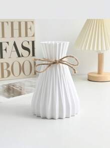 1 pezzo Vaso da fiori in plastica moderno stile nordico, vaso da fiori, cestino, decorazione per casa, soggiorno, festa, matrimonio, decorazione per la casa, decorazione per la stanza, vaso di vetro