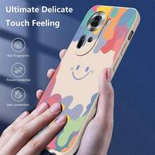Funda Anti-queda Tpu Protectora Case Para OPPO Reno 11 5G + Cuerda - Blanco - Ver 4