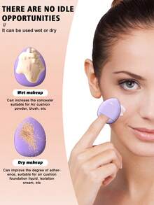 60件套化妆刷套装，包含30支化妆刷和5个化妆海绵，适用于液体化妆品。产品名称：化妆刷套装、化妆刷套装、化妆刷套装、完整化妆套装、化妆刷套装、完整化妆套装、刷子套装、化妆刷套装、化妆礼品套装、套装、赠品、专业化妆刷、完整化妆套装。 - 彩色 - 查看 8