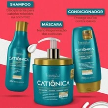 Forever Liss Cationic Masculine Kit 450g And Cauterization 500g - 白色 - 查看 3