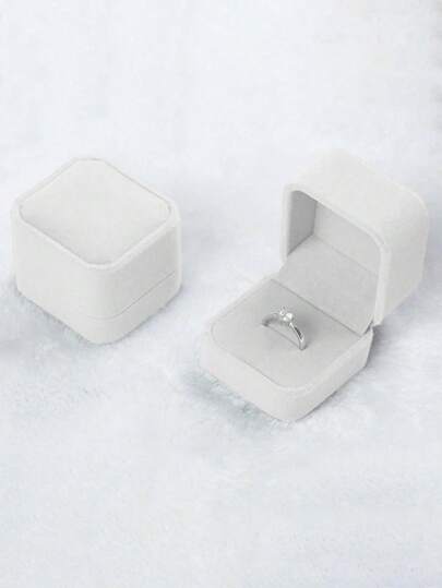 1 st söt mini hattformad smyckesask, örhängen, halsbandsförvaringsask, kreativ presentask för flickvän