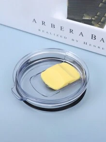 1 个 20/30 盎司玻璃杯盖替换盖，与 YETI 20 盎司玻璃杯防溢杯盖兼容，带磁性滑动开关