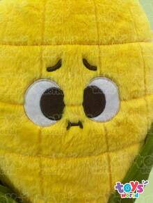 Peluche De Elote, Peluche De Vegetales, Muñecos Kawaii, Juguete De Peluche Para Niños, Decoración Del Hogar, Regalo De Cumpleaños - Amarillo - Ver 3