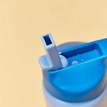 Miniso Lilo & Stitch Collection Steel Bottle With Handle (550mL)(Stitch) - Navy Blue - View 3