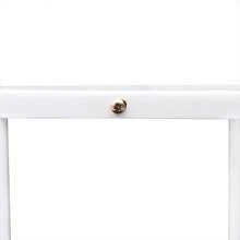 SENDERPICK Set Of 3 White Metal Flower Stands, Plant Stands, Square Metal Plant Stands For Indoor Plants, 22*22*61cm/ 26*26*66cm/ 30*30*71cm (White) [Nice Gift For Your Family & Friend] - 白色 - 查看 10