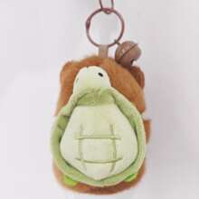 Lindo peluche de capibara con mochila de abeja, animal de peluche capibara kawaii con mochila de tortuga, muñeco de peluche suave de capibara, almohada de peluche de capibara para niños, niños, decoración de habitación de anime, decoraciones navideñas, regalos para amigos - Multicolor - Ver 18