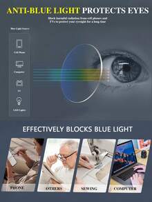 4 piezas Gafas de lectura de marco grande clásicas, lectores simples, combo de moda de varios colores y para accesorios de lectura de computadora, juegos, TV, teléfonos para mujeres - Multicolor - Ver 6