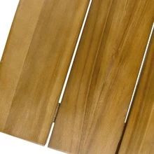 Sturdy DENALI Industrial Wood And Metal Bar Table - Stylish And Durable Furniture For Home Or Business - màu nâu - Xem 2