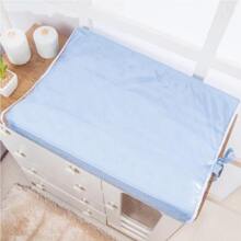 Anatomical Changing Table For Boy Or Girl Baby's Room Luxury Plasticized - 淺藍色 - 查看 1