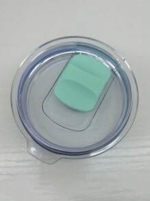 1 个 20/30 盎司玻璃杯盖替换盖，与 YETI 20 盎司玻璃杯防溢杯盖兼容，带磁性滑动开关