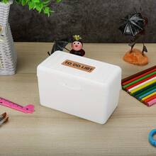 Index Card Holder Set, 3x5 Index Card Organizer, Plastic Index Card Box For Flash Cards, 150 Index Cards, 8Pcs Loose-Leaf Rings,1Plastic Box - as shown - View 4