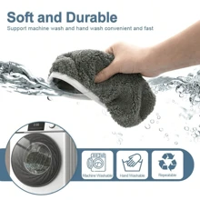 3pcs Swiffer Sweeper Flat Mop Refill Pads, Super Microfiber Mop Replacement Heads - Green - View 8