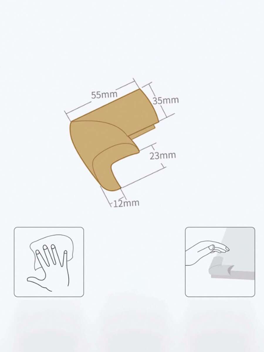 Corner Protectors And Edge Guards PreTaped Table Corner Protectors