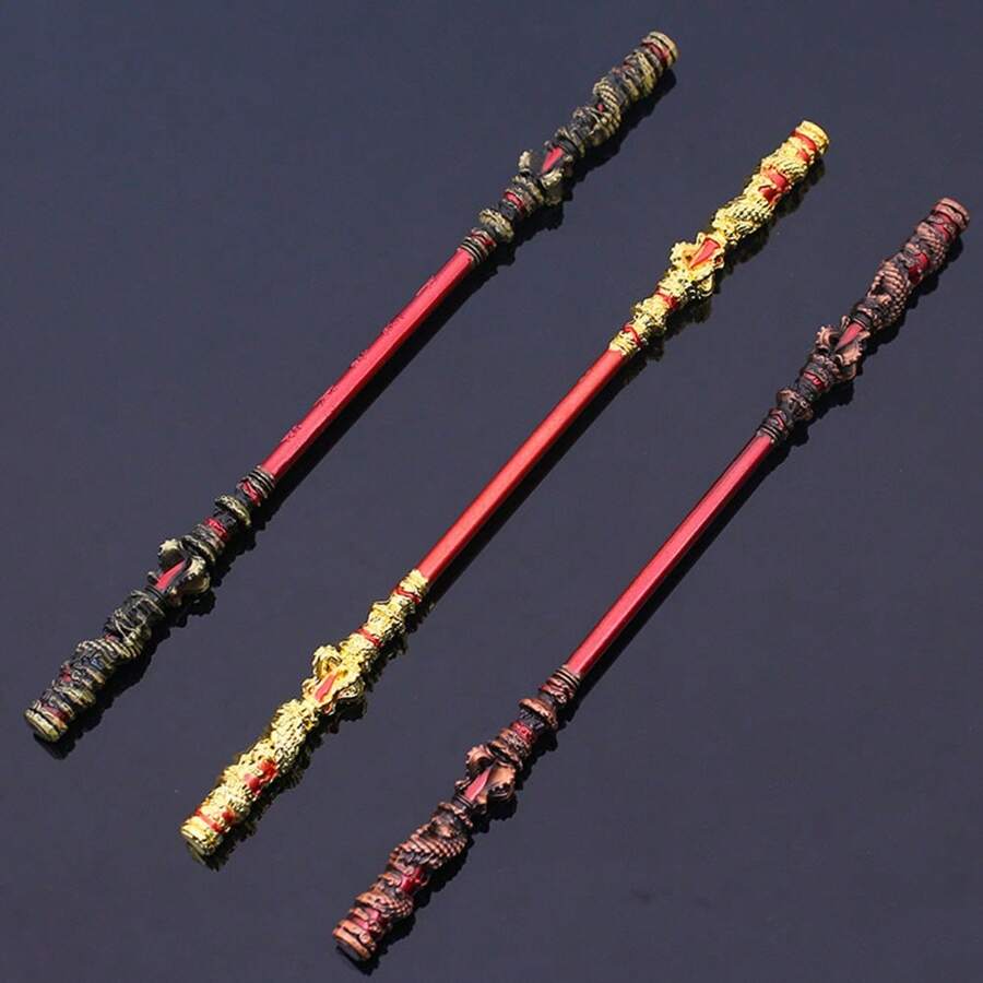 西游记：黑神话悟空游戏周边孙悟空大圣人偶如意金箍棒合金武器模型 - 如意金箍棒 - 查看 1