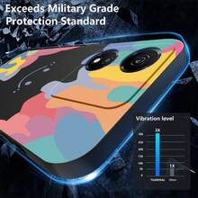 Anti-Fall TPU Case For  Honor X5 PLUS + Rope - 黑色 - 查看 5