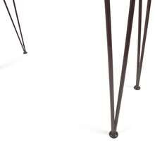 Sturdy DENALI Industrial Wood And Metal Bar Table - Stylish And Durable Furniture For Home Or Business - màu nâu - Xem 3