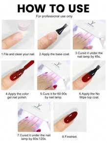 1 Set Of 10ml YOKEFELLOW 3-Color Brown Gel Nail Polish Set, Autumn/Winter Semi-Permanent Acrylic Nail Polish Set, Removable UV/LED, Gift For Women, 2024 New Arrival - Multicolor - View 12