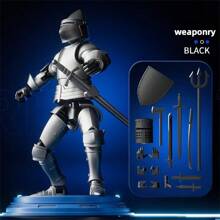 T13 Action Figures - Multi-Jointed Movable Robot,3D Printed Mannequin - PVC Model - Desktop Decorations For Action Figures For Game Lovers(Need To Assemble By Yourself) - Multicolor - View 8
