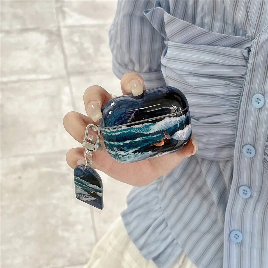 Van Gogh Oil Painting Earphone Cases Compatible With AirPods 1st 2nd