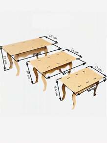 Candy Bar 15 Accessories Sweet Table - 米色 - 查看 6